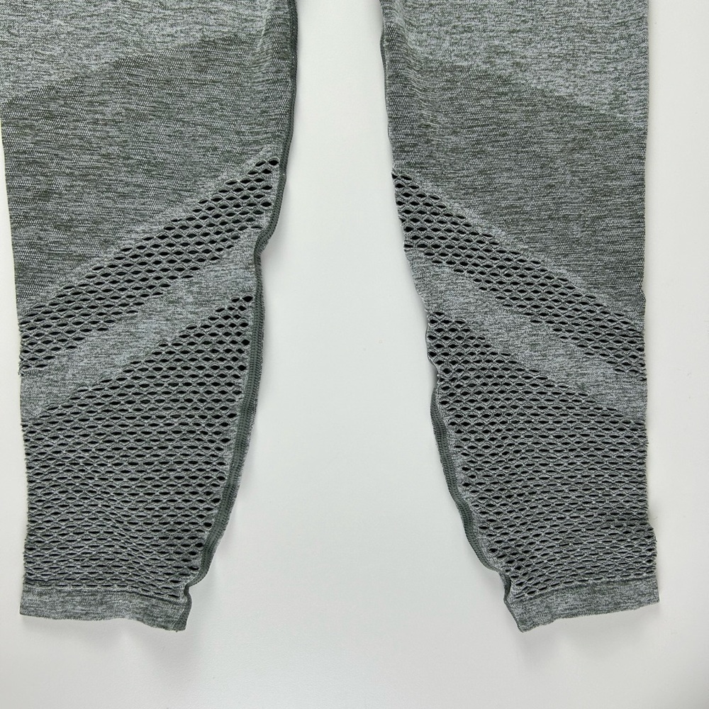 Victoria's Secret PINK‎ Womens M Leggings Gray Seamless High Waisted Contour - Picture 8 of 15
